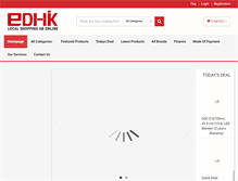 Tablet Screenshot of edhik.com